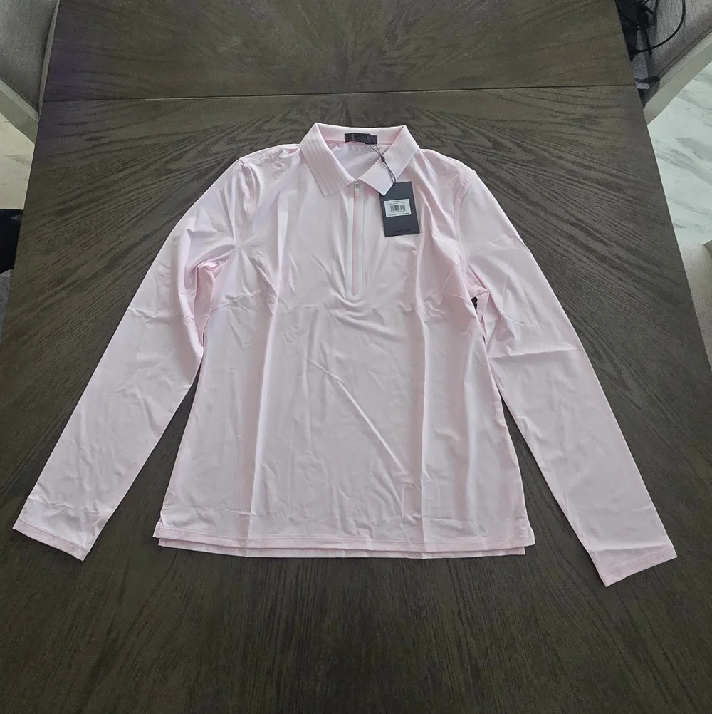 G/FORE Pink Long Sleeve Top. I#021 - Picture 2 of 5